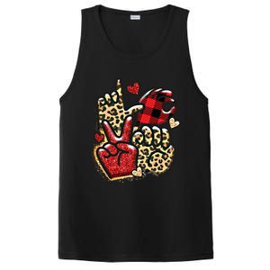 Sign Language Deaf Valentines Day Love Asl Finger Spelling Cute Gift PosiCharge Competitor Tank