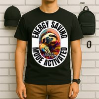 Sloth Lover Energy Saving Mode Activated Sloth T-Shirt