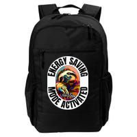 Sloth Lover Energy Saving Mode Activated Sloth Backpack
