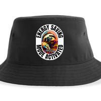 Sloth Lover Energy Saving Mode Activated Sloth Sustainable Bucket Hat