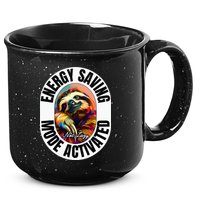 Sloth Lover Energy Saving Mode Activated Sloth 15oz Campfire Ceramic Mug