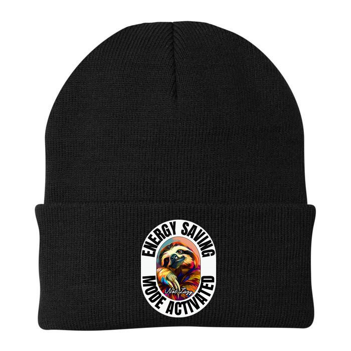 Sloth Lover Energy Saving Mode Activated Sloth Beanie