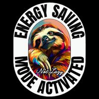 Sloth Lover Energy Saving Mode Activated Sloth 16 in Basic Backpack