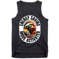 Sloth Lover Energy Saving Mode Activated Sloth Tank Top