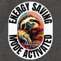 Sloth Lover Energy Saving Mode Activated Sloth Vector Backpack