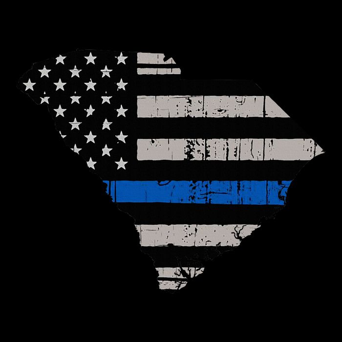 Support Law Enforcement South Carolina Police Officer City Backpack