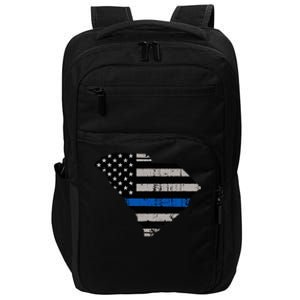 Support Law Enforcement South Carolina Police Officer Impact Tech Backpack