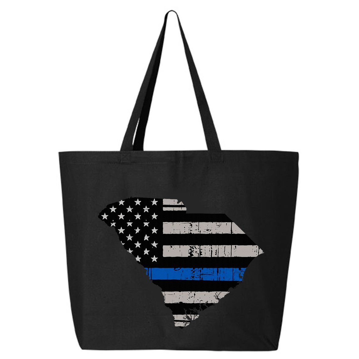 Support Law Enforcement South Carolina Police Officer 25L Jumbo Tote