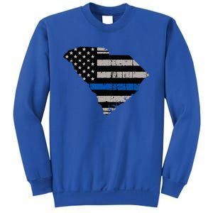 Support Law Enforcement South Carolina Police Officer Sweatshirt