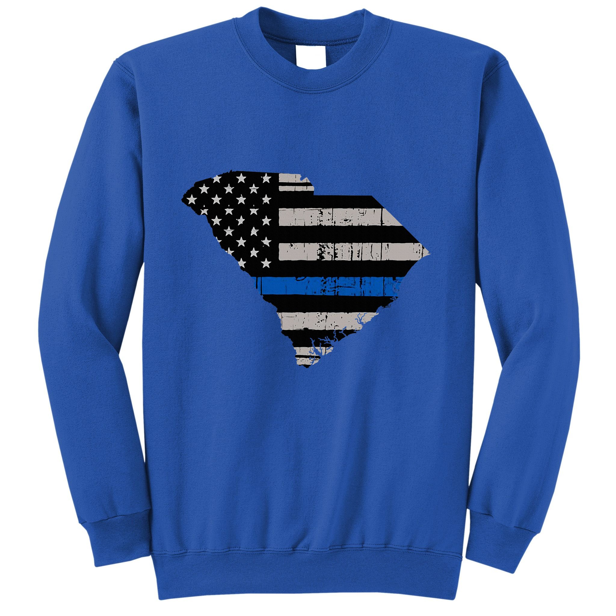 Support Law Enforcement South Carolina Police Officer Sweatshirt