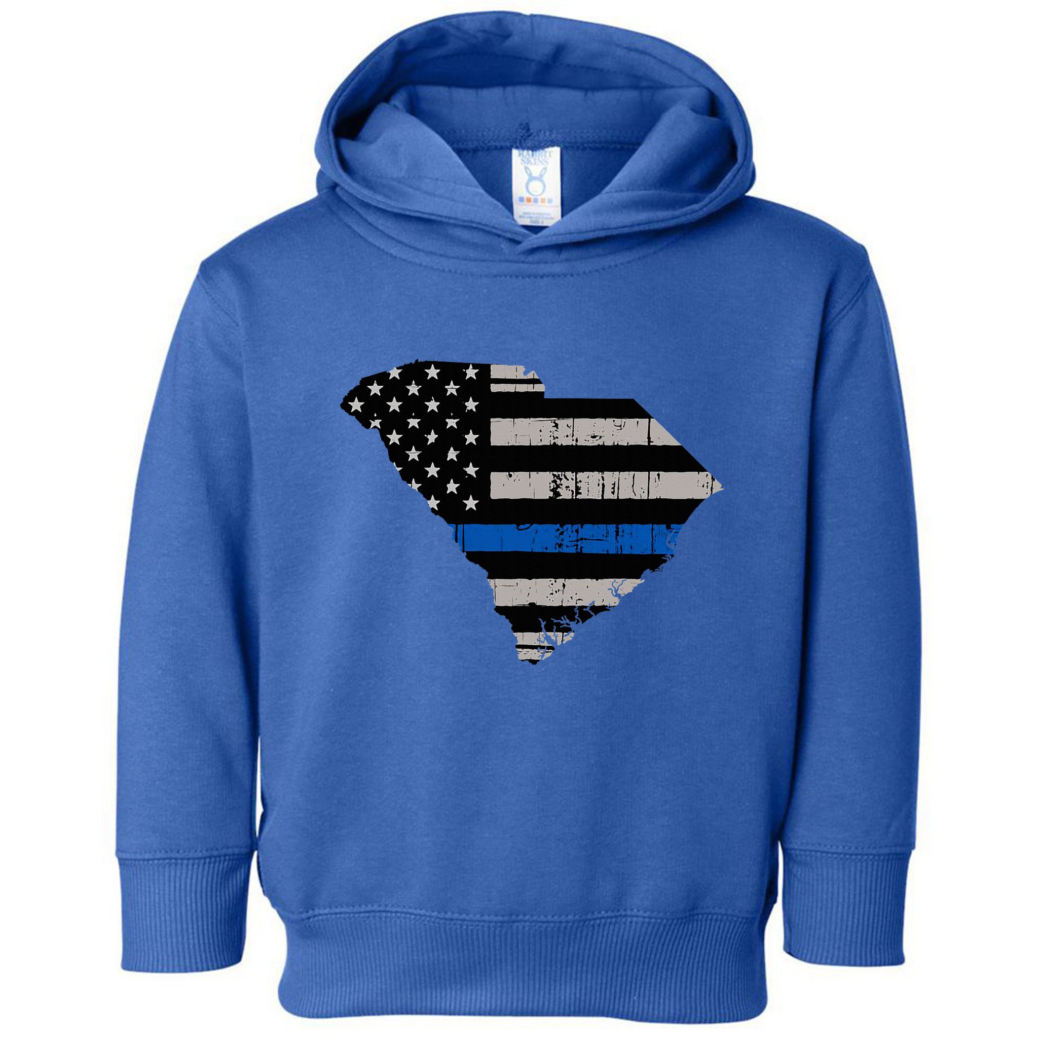 Support Law Enforcement South Carolina Police Officer Toddler Hoodie