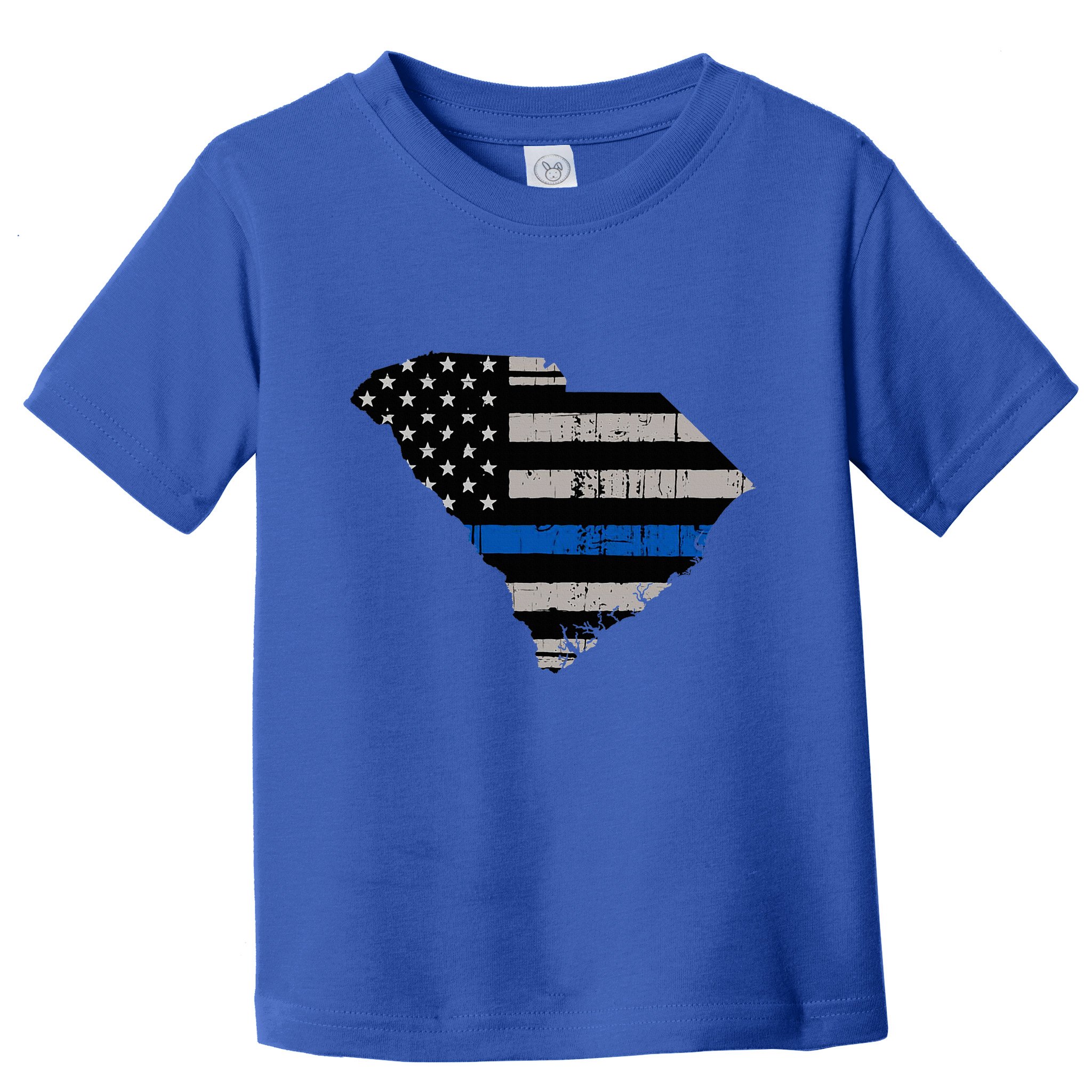 Support Law Enforcement South Carolina Police Officer Toddler T-Shirt