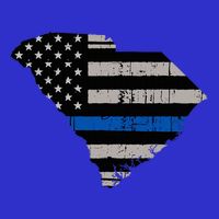 Support Law Enforcement South Carolina Police Officer Visor