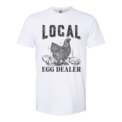 Support Local Egg Dealer Egg Supplier Softstyle® CVC T-Shirt