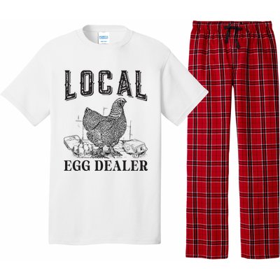 Support Local Egg Dealer Egg Supplier Pajama Set