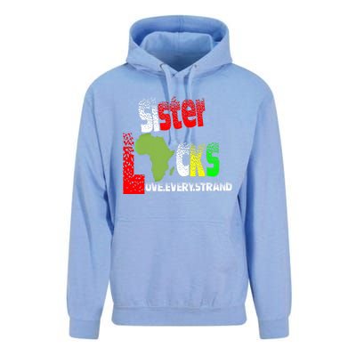 Sisterlocks Love Every Hair Strand Family Cool Gift Unisex Surf Hoodie