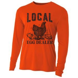 Support Local Egg Dealer Egg Supplier Cooling Performance Long Sleeve Crew