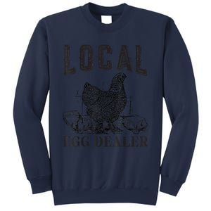 Support Local Egg Dealer Egg Supplier Sweatshirt