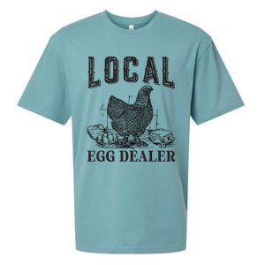 Support Local Egg Dealer Egg Supplier Sueded Cloud Jersey T-Shirt