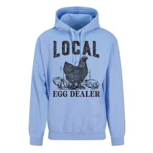 Support Local Egg Dealer Egg Supplier Unisex Surf Hoodie