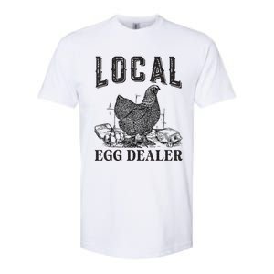 Support Local Egg Dealer Egg Supplier Softstyle CVC T-Shirt