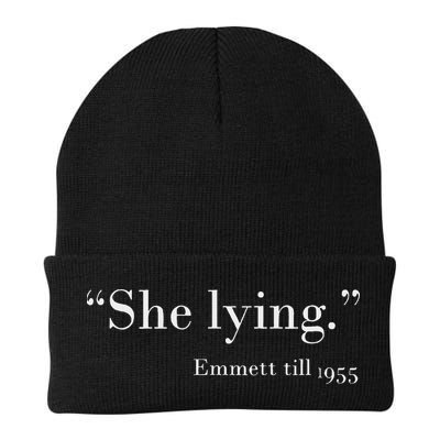 She Lying Emmett Till 1955 Beanie