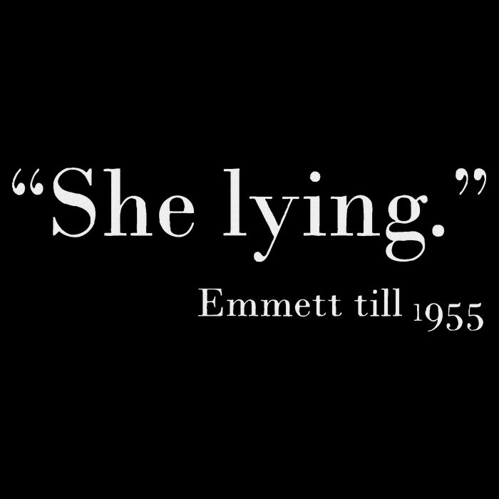 She Lying Emmett Till 1955 16 in Basic Backpack