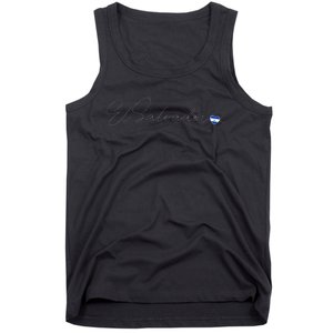 Simple Love El Salvadorian Flag Heart On El Salvador Tank Top