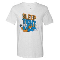 Sleep Tight Jiu Jitsu V-Neck T-Shirt