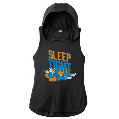 Sleep Tight Jiu Jitsu Ladies PosiCharge Tri-Blend Wicking Draft Hoodie Tank