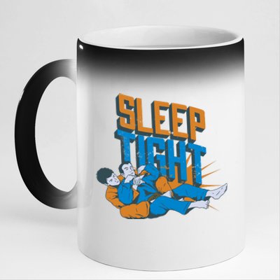 Sleep Tight Jiu Jitsu 11oz Black Color Changing Mug