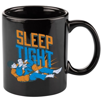 Sleep Tight Jiu Jitsu 11oz C Handle Ceramic Mug