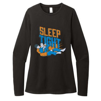 Sleep Tight Jiu Jitsu Womens CVC Long Sleeve Shirt