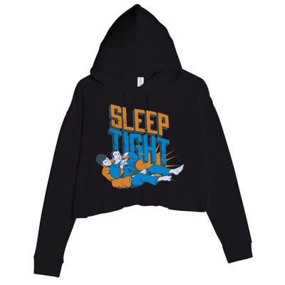 Sleep Tight Jiu Jitsu Crop Fleece Hoodie