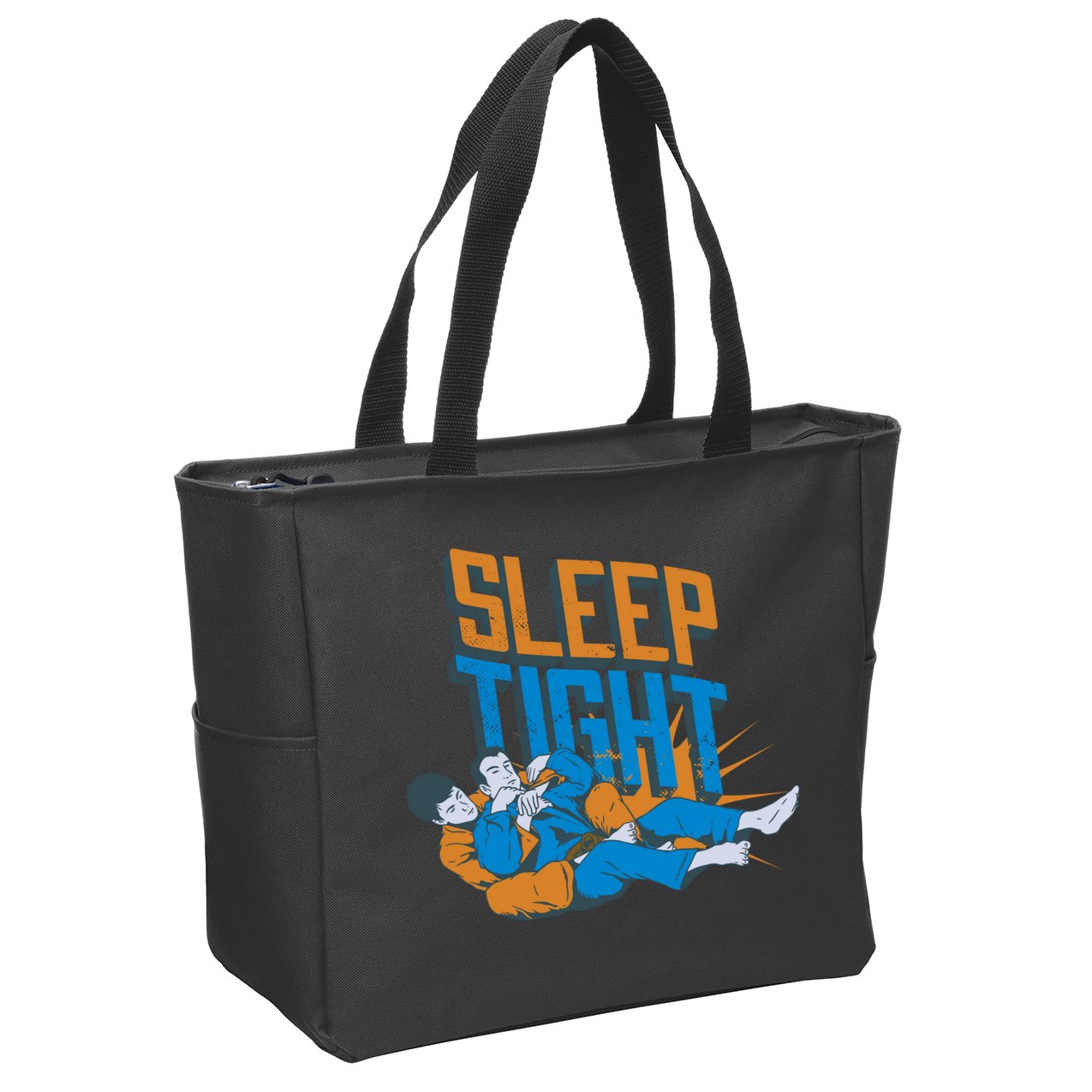 Sleep Tight Jiu Jitsu Zip Tote Bag