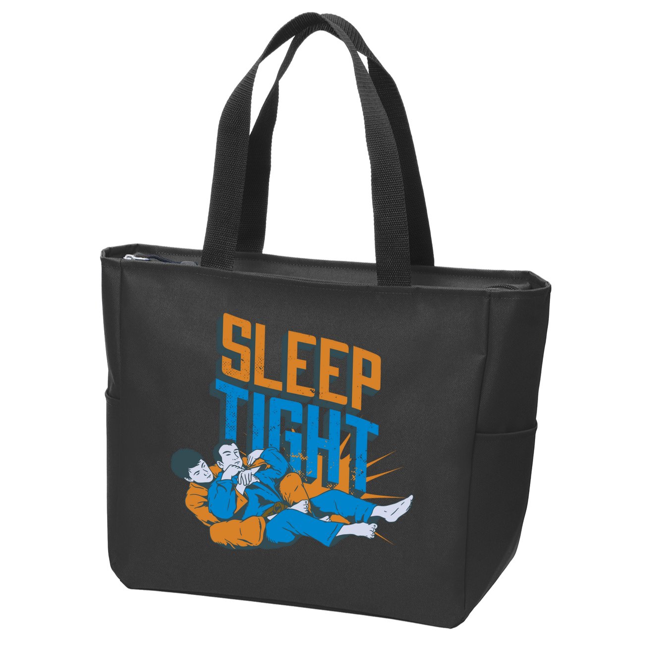 Sleep Tight Jiu Jitsu Zip Tote Bag