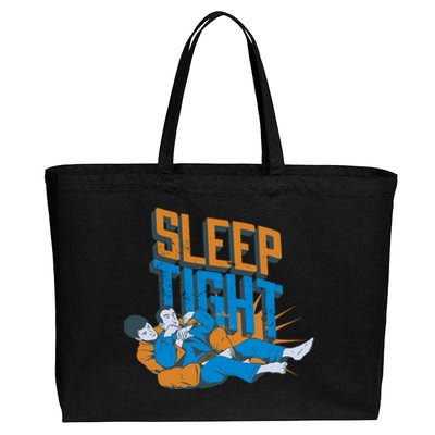 Sleep Tight Jiu Jitsu Cotton Canvas Jumbo Tote