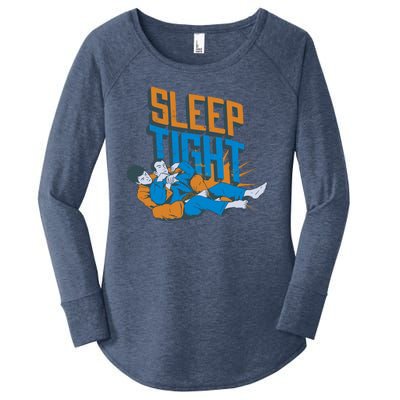 Sleep Tight Jiu Jitsu Women's Perfect Tri Tunic Long Sleeve Shirt