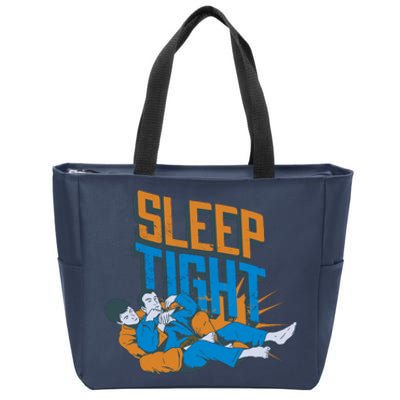 Sleep Tight Jiu Jitsu Zip Tote Bag