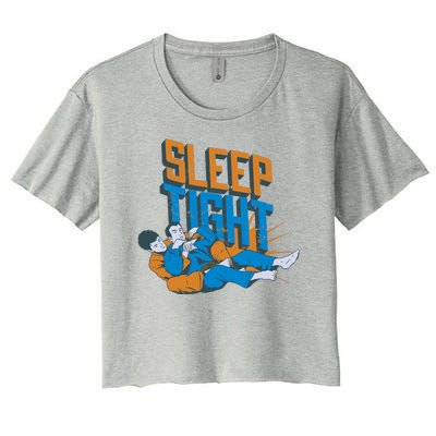 Sleep Tight Jiu Jitsu Women's Crop Top Tee