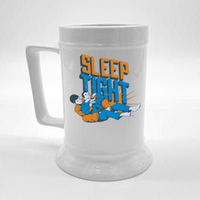 Sleep Tight Jiu Jitsu Beer Stein