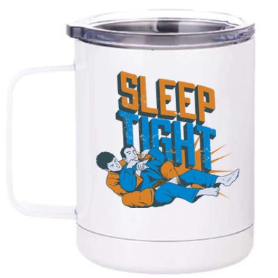 Sleep Tight Jiu Jitsu 12 oz Stainless Steel Tumbler Cup