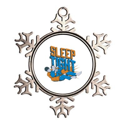 Sleep Tight Jiu Jitsu Metallic Star Ornament