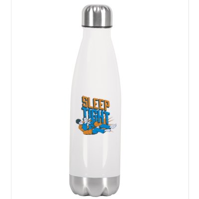 Sleep Tight Jiu Jitsu Stainless Steel Insulated Water Bottle