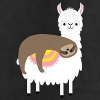Sleeping Sloth On A Llama  Cool Comfort Performance Bucket Hat