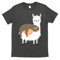 Sleeping Sloth On A Llama  T-Shirt