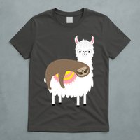 Sleeping Sloth On A Llama  T-Shirt