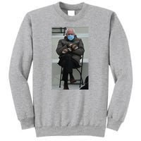 Sleepy Bernie Sanders Mittens Sitting Inauguration Sweatshirt