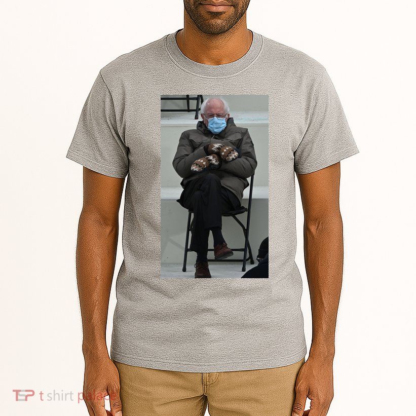 Sleepy Bernie Sanders Mittens Sitting Inauguration Tall T-Shirt