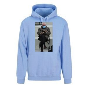 Sleepy Bernie Sanders Mittens Sitting Inauguration Unisex Surf Hoodie